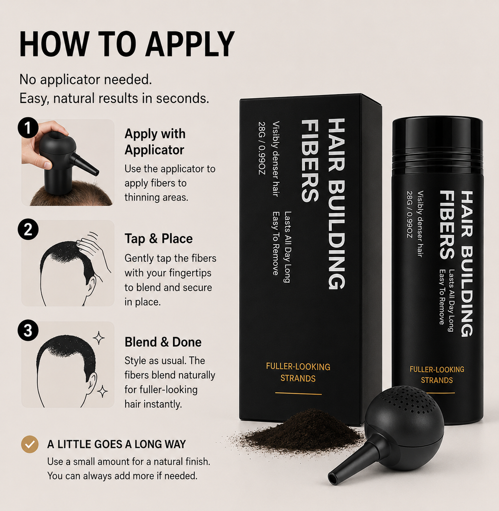 Instant Density Hair Fibers