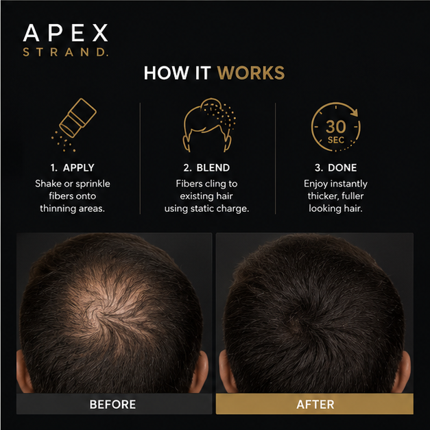 Instant Density Hair Fibers